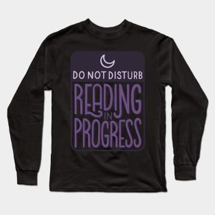 Reading in Progress Long Sleeve T-Shirt